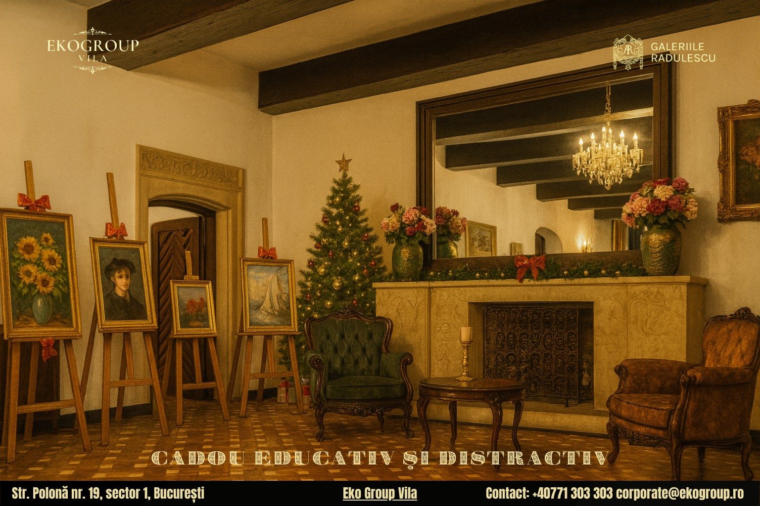 Cadouri de Crăciun copii: o experiență unică prin vizita la expoziția Crăciunul anilor ’30 de la Eko Group Vila