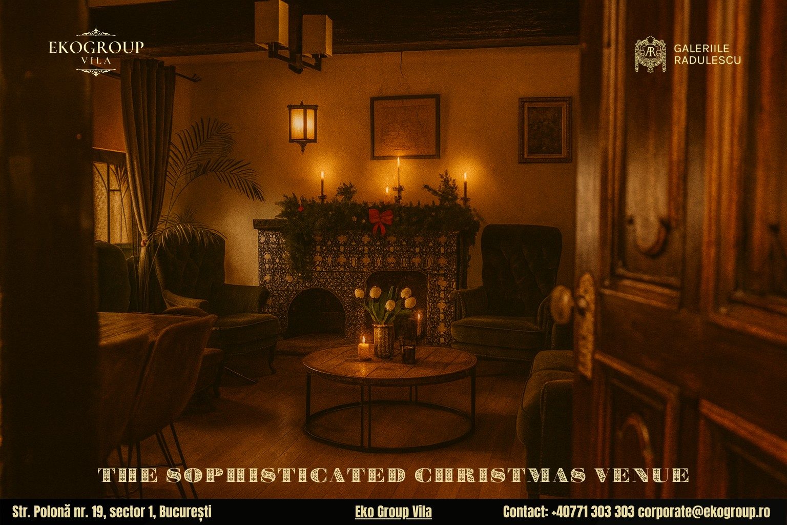 Destinații de Crăciun în București: O Călătorie Nostalgică în Crăciunul Anilor ’30 la Eko Group Vila